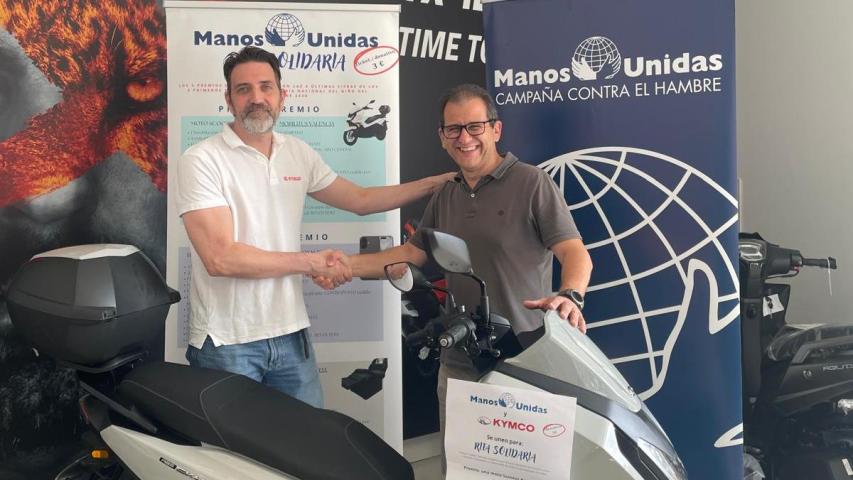 rifa solidaria scooter kymco 125 abs