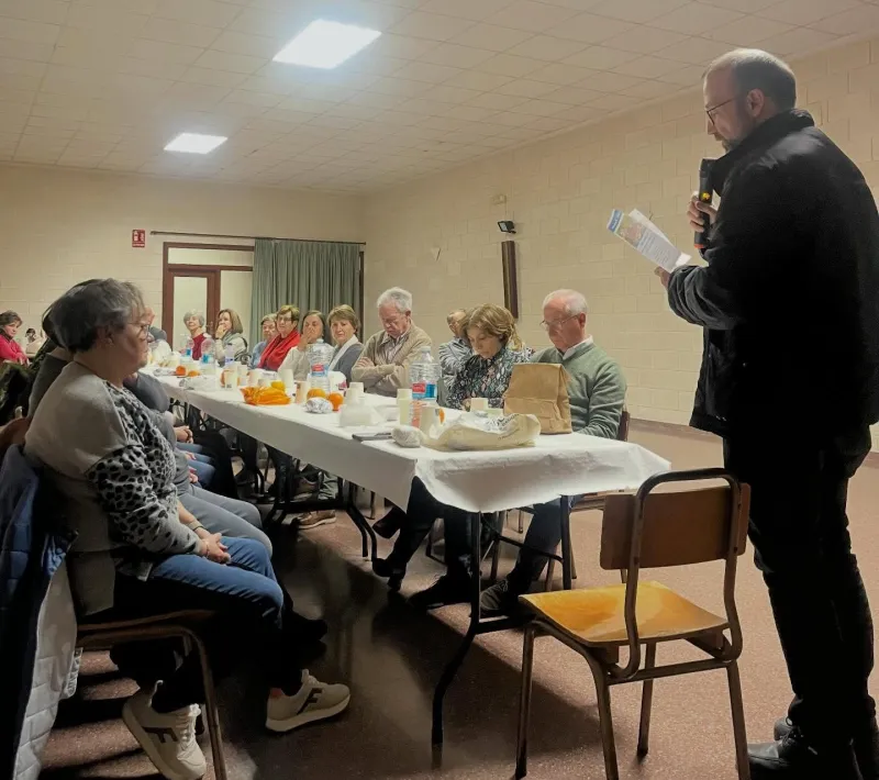 Cena del hambre en Onteniente Manos Unidas Valencia