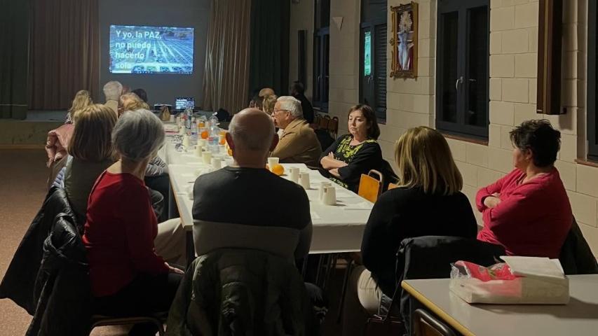 Cena del hambre en Onteniente Manos Unidas Valencia