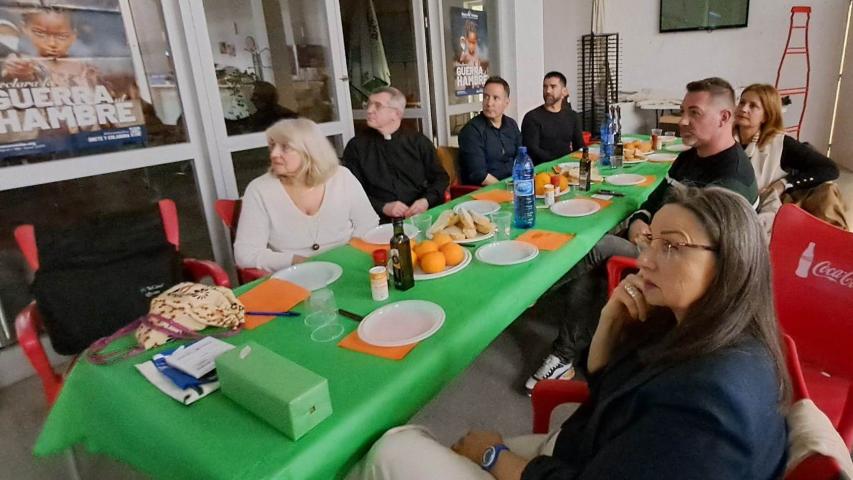 cena del hambre en Foyos Manos Unidas Valencia