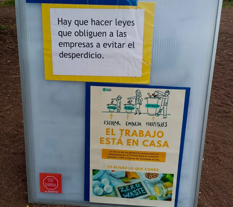 Exposición temática en centro educativo.