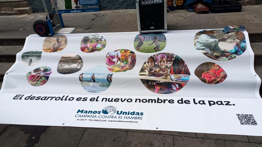 círculo de silencio en Gran Canaria.