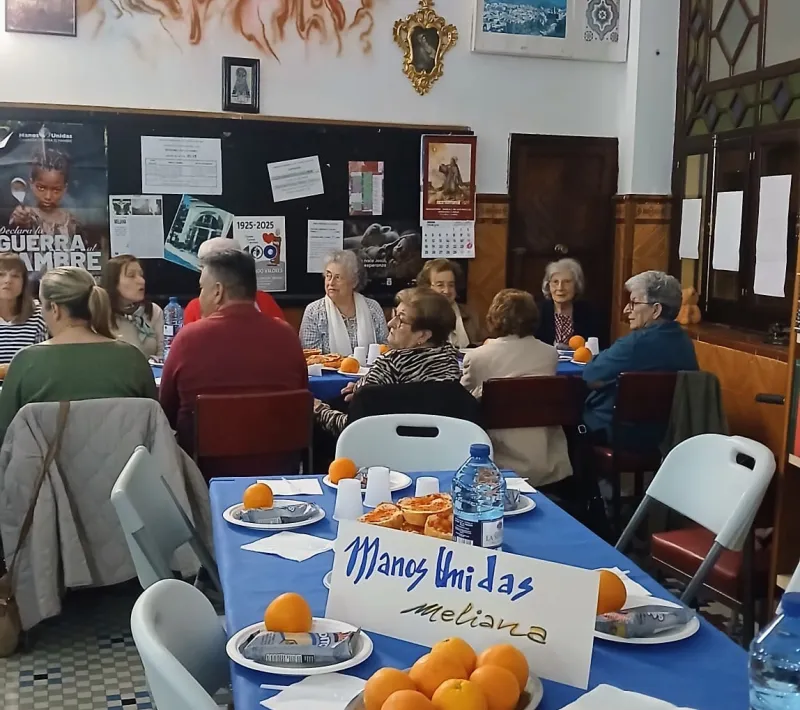 Cena del hambre de Meliana Manos Unidas Valencia
