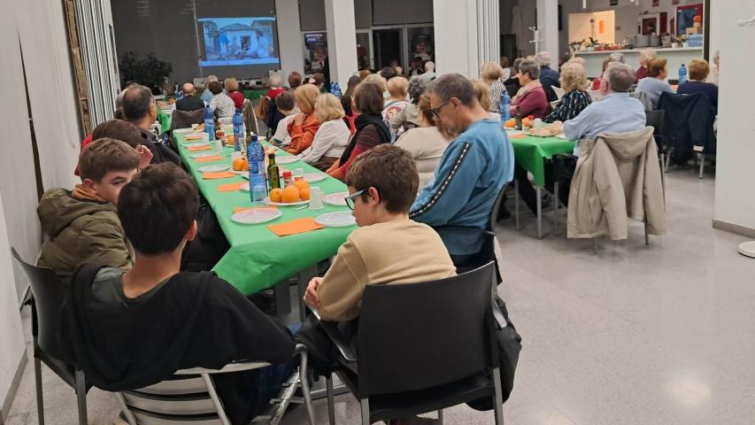 cena del hambre en Foyos Manos Unidas Valencia