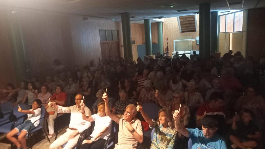 Actividad con las cucharas
