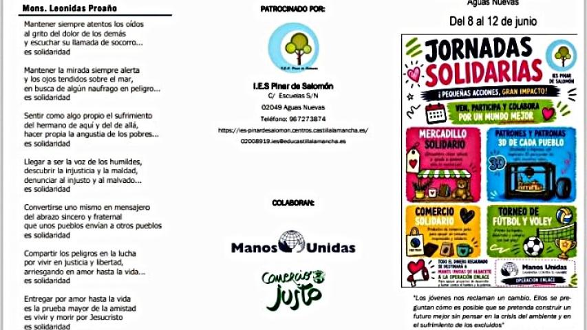 Cartel de la actividad