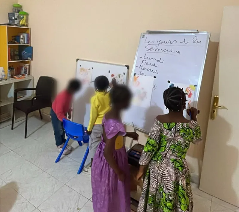 Apoyo integral a la población migrante, prestando especial atención a los grupos más vulnerables (mujeres y niños) en Nador y Tánger (Marruecos