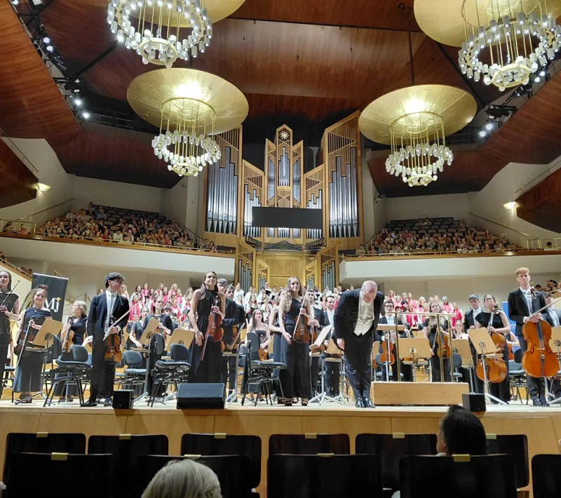 IX concierto Voces Unidas de la orquesta de la JMJ a beneficio de Manos Unidas