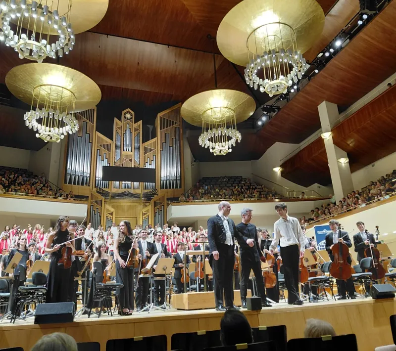 IX concierto Voces Unidas de la orquesta de la JMJ a beneficio de Manos Unidas
