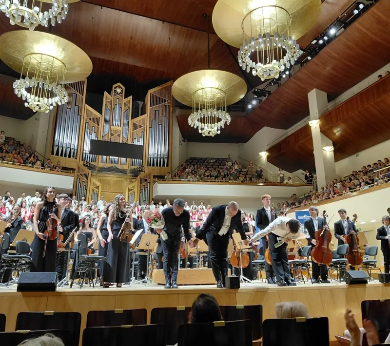 IX concierto Voces Unidas de la orquesta de la JMJ a beneficio de Manos Unidas
