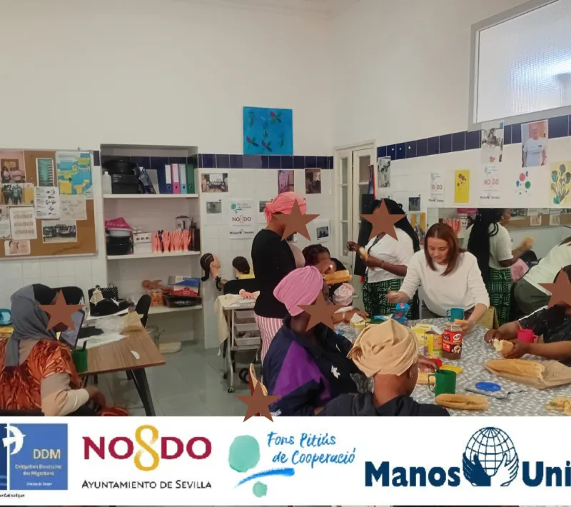 Apoyo integral a la población migrante, prestando especial atención a los grupos más vulnerables (mujeres y niños) en Nador y Tánger (Marruecos
