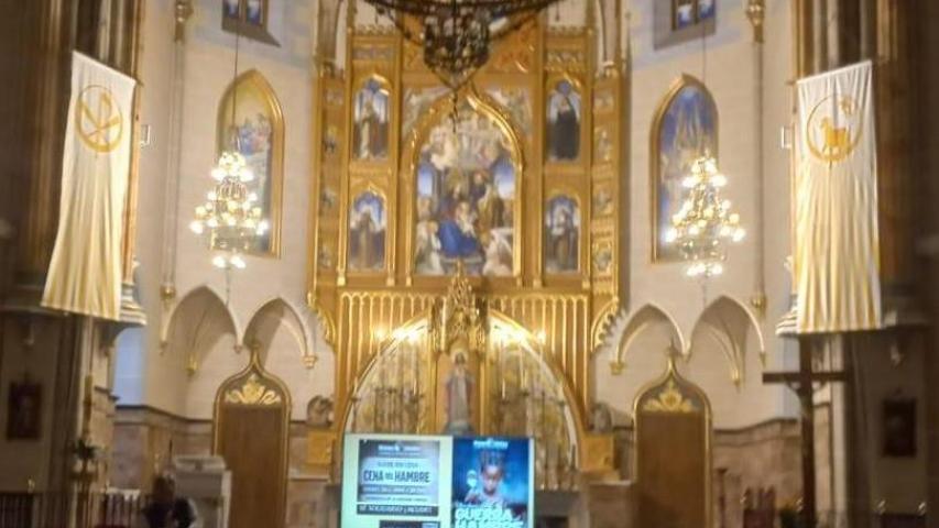 Cena del hambre en Pego Manos Unidas Valencia
