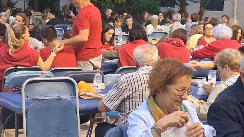 Cena del hambre de Alfara del Patriarca Manos Unidas Valencia