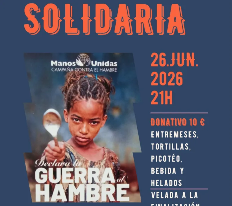 Cena solidaria en Requena