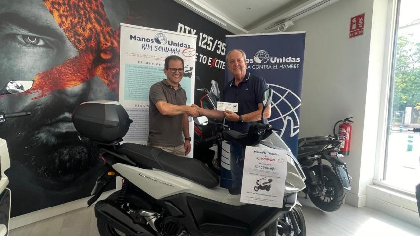 rifa solidaria scooter kymco 125 abs