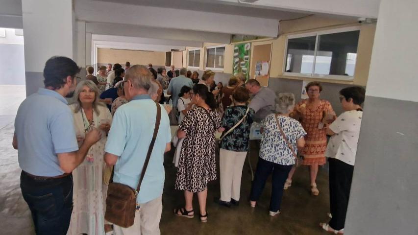 Aperitivo solidario en Benetússer Manos Unidas Valencia