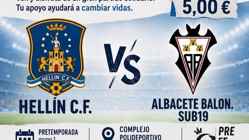 partido benéfico Hellín
