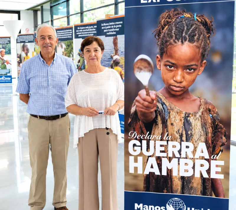 Exposición "Declara la Guerra al Hambre" en la BRMU