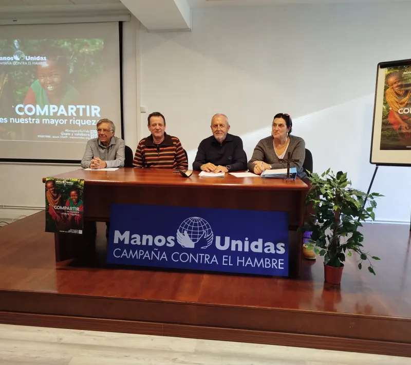 2025. Rueda de prensa en Casa Nazaret.