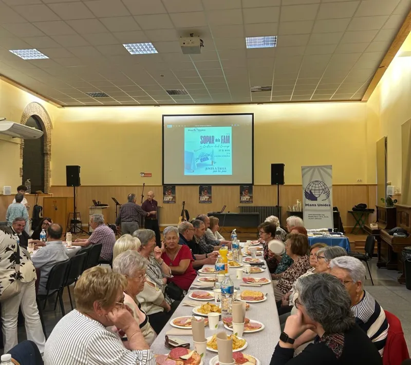 Sopar de la Fam a Cabra del Camp 22 de maig de 2026
