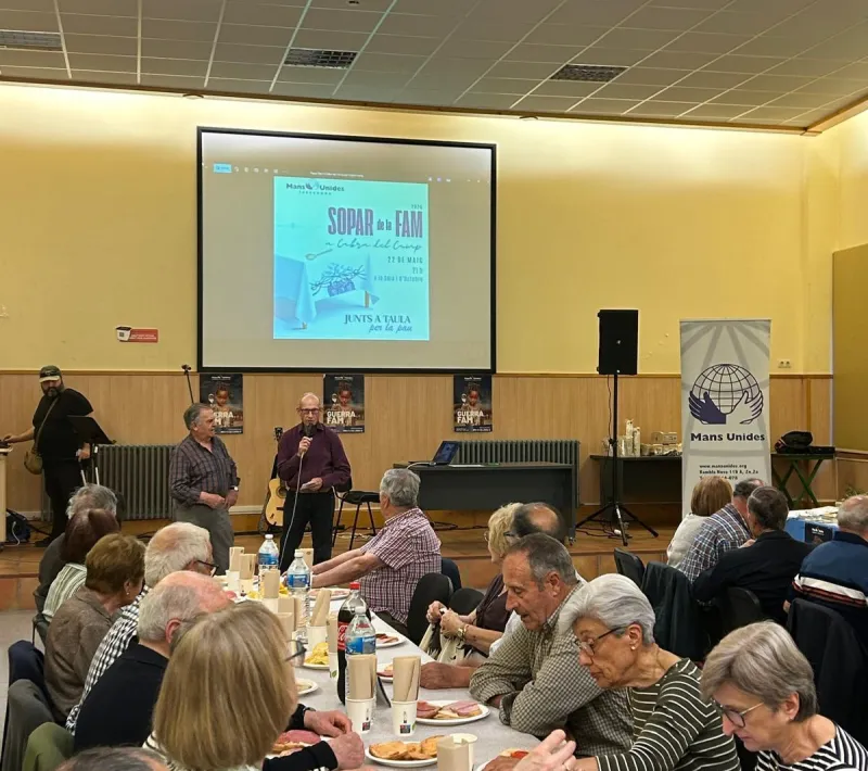Sopar de la Fam a Cabra del Camp 22 de maig de 2026