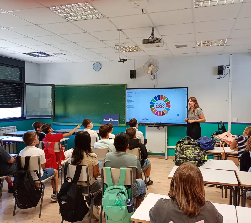 Taller en el aula IES Carrascal