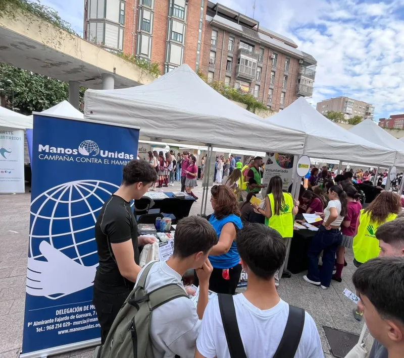 Stand de Manos Unidas