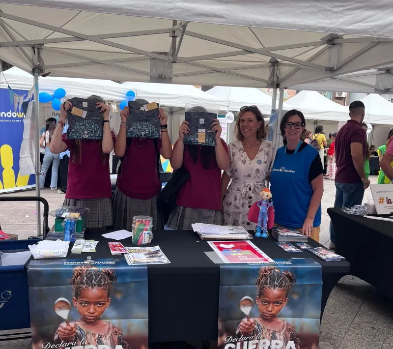Stand de Manos Unidas