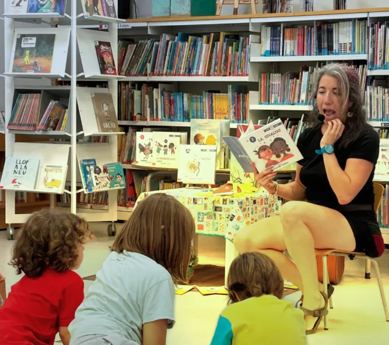 L'hora del conte a la Biblioteca Pública de Tarragona