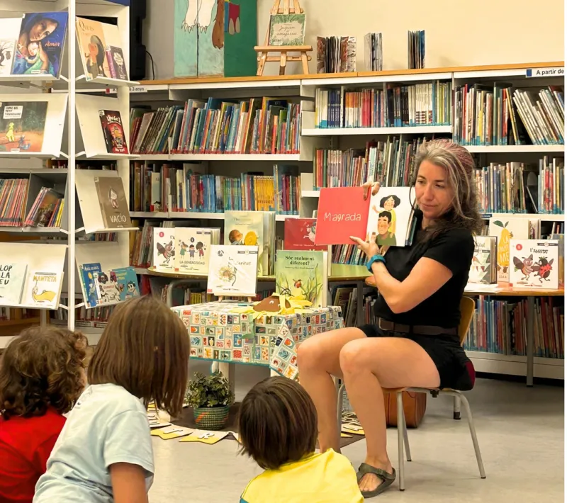 L'hora del conte a la Biblioteca Pública de Tarragona
