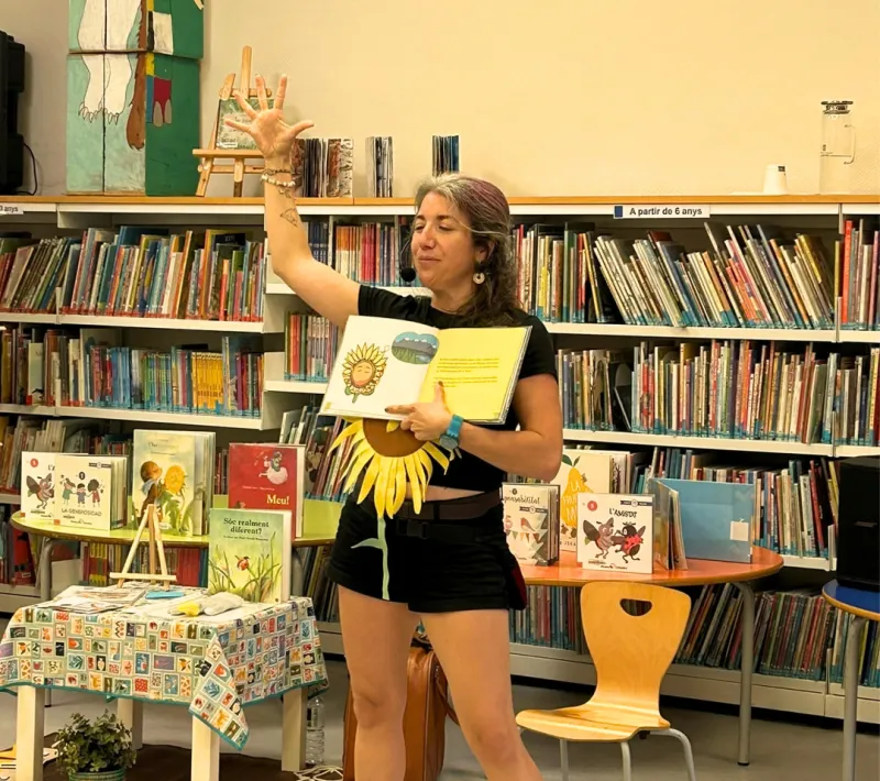 L'hora del conte a la Biblioteca Pública de Tarragona