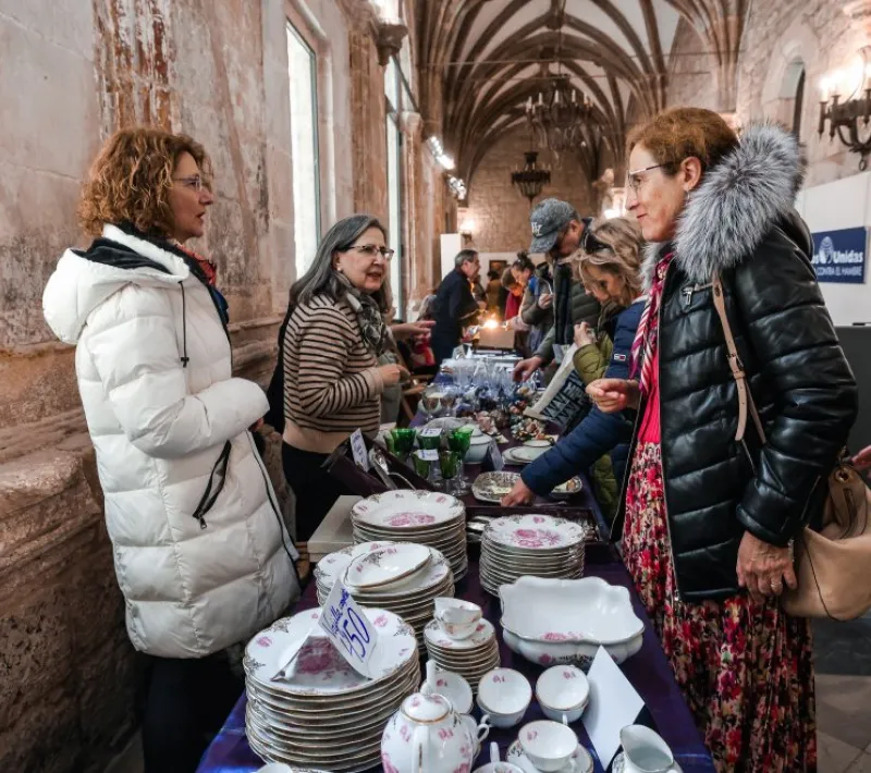 Puesto de Manos Unidas Burgos