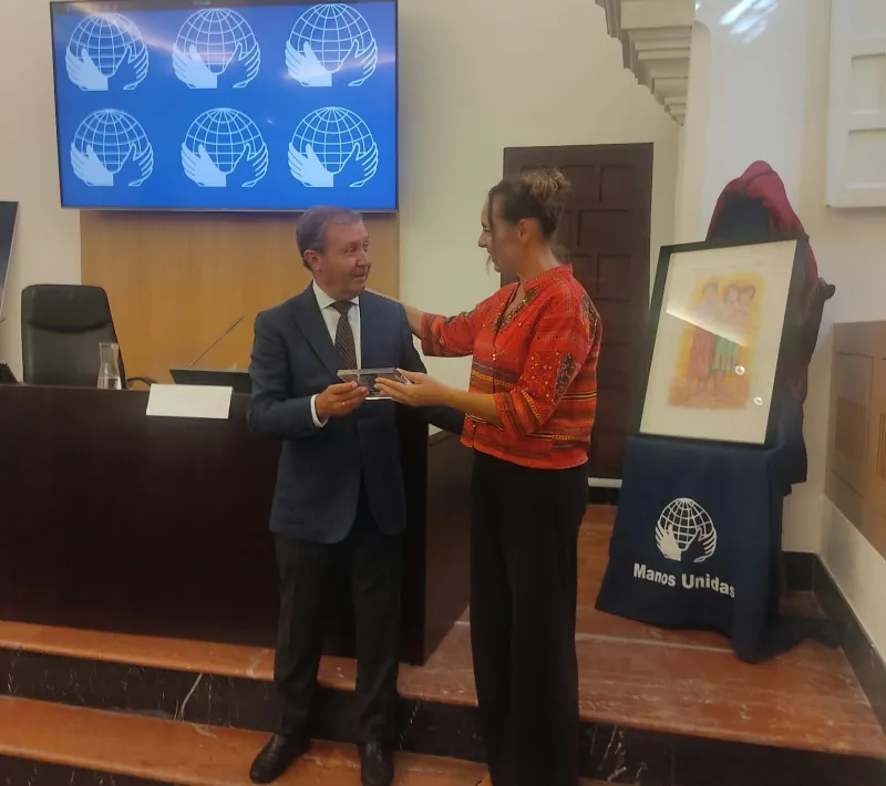 Agradecimiento artista