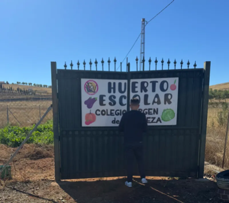Huertos escolares Valdepeñas