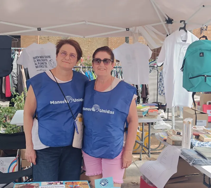 Mercadillo solidario en Tomelloso 7 sep/26