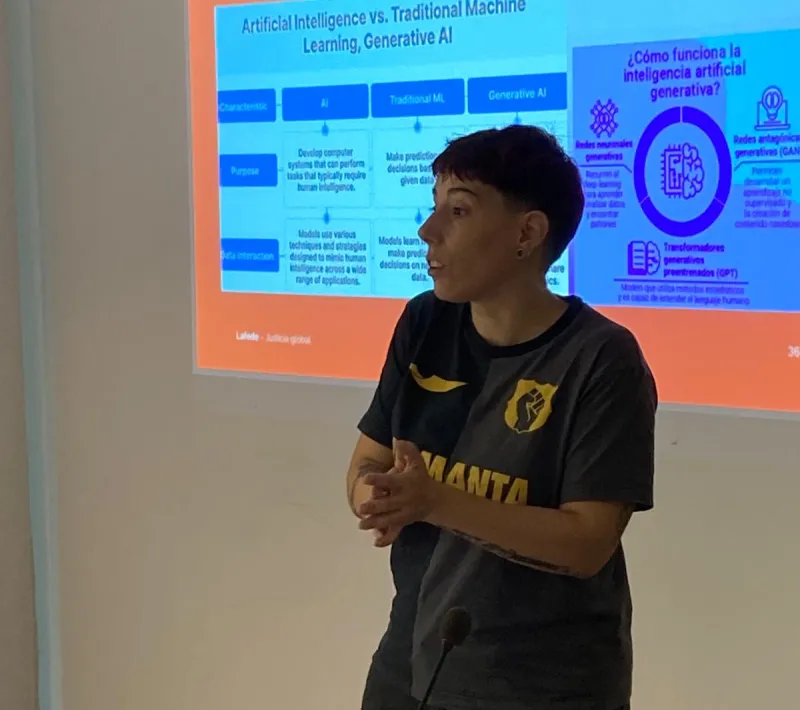 Judith Membrives i Llorens ponente del Curso de IA desde la Justicia Global