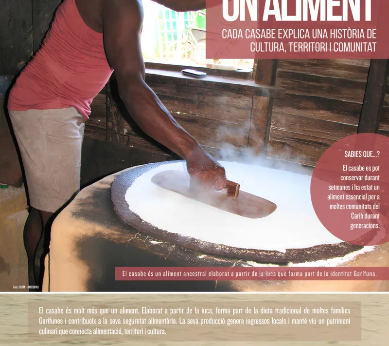 PLAFO 8. EL CASABE ÉS MOLT MÉS QUE UN ALIMENT