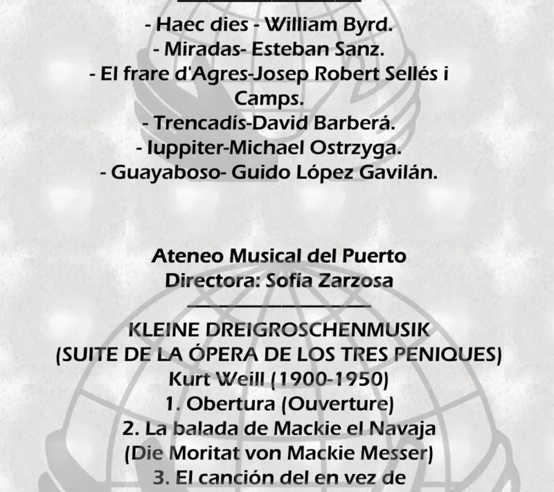 Concierto solidario en El Patriarca a favor de Manos Unidas Valencia