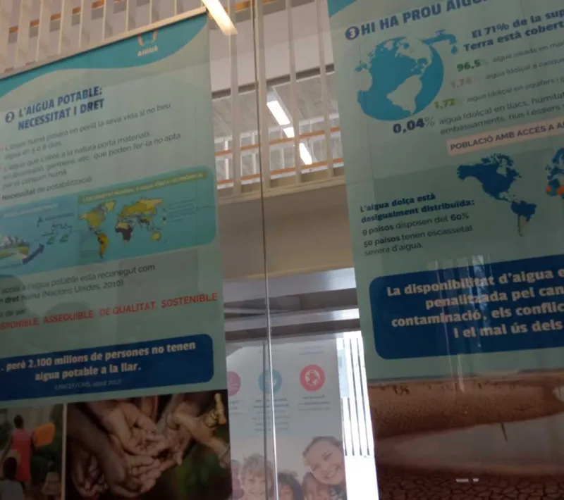 Exposición "El agua es esencial para la vida"