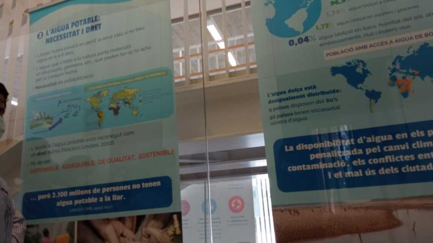 Exposición "El agua es esencial para la vida"
