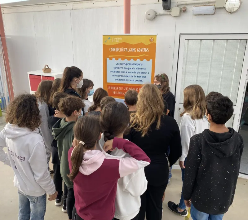Exposición "El desafiament de la fam"