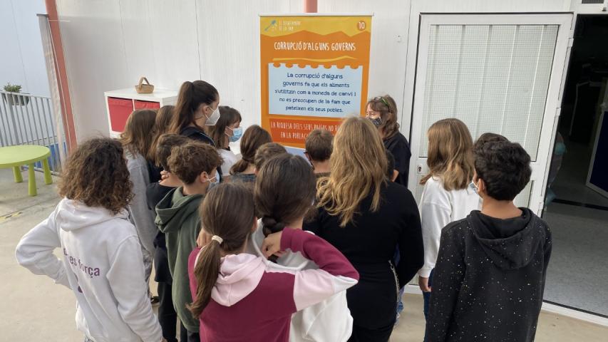 Exposición "El desafiament de la fam"
