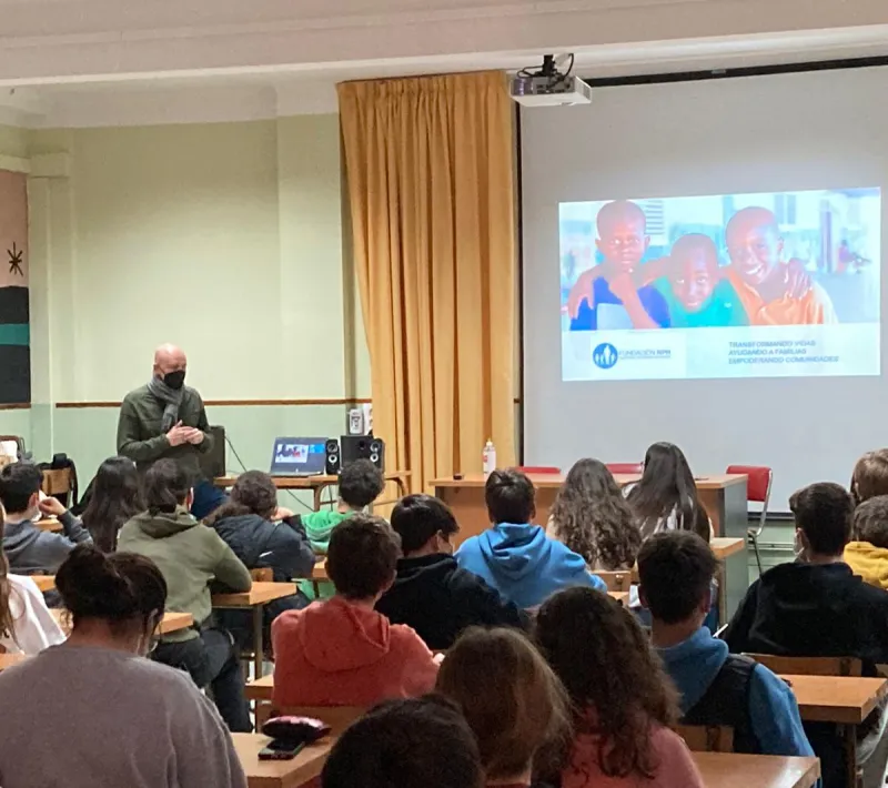 Charla en Col·legi Sagrat Cor