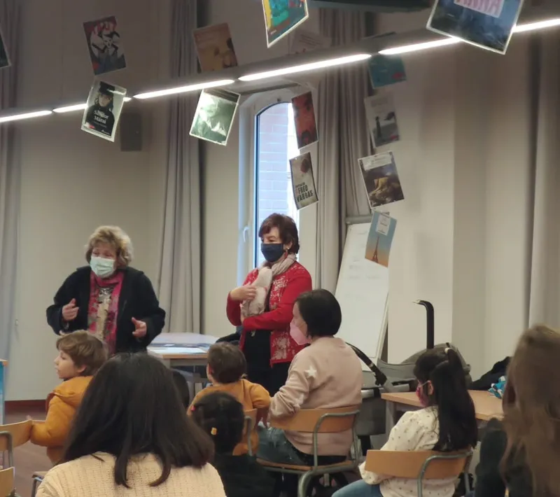 Cuentacuentos en Biblioteca Xavier Amorós de Reus
