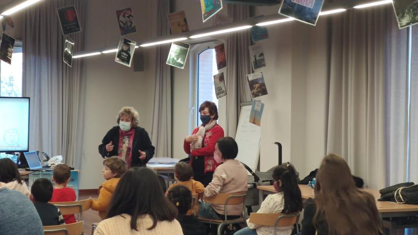 Cuentacuentos en Biblioteca Xavier Amorós de Reus