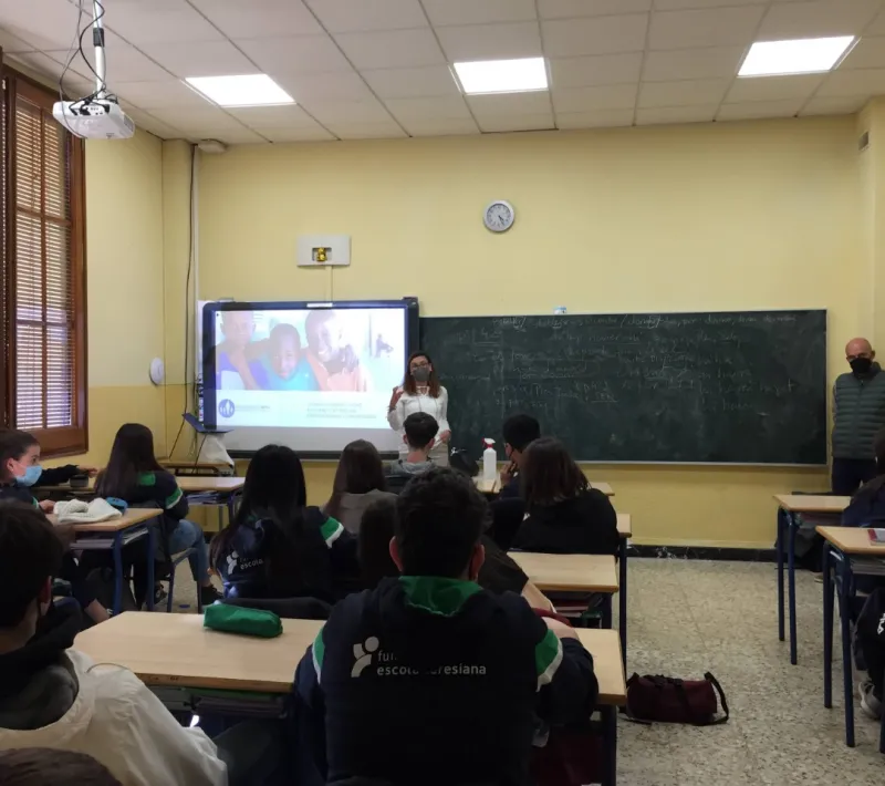 Charla en Colegio Teresianas de Tarragona