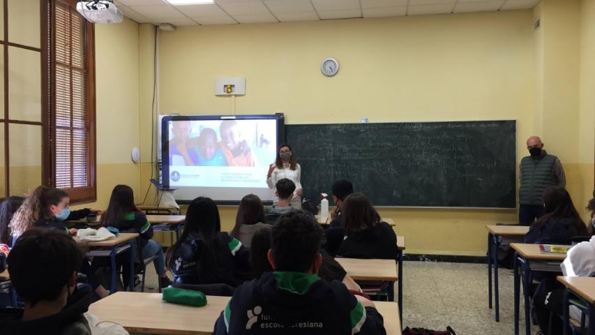 Charla en Colegio Teresianas de Tarragona