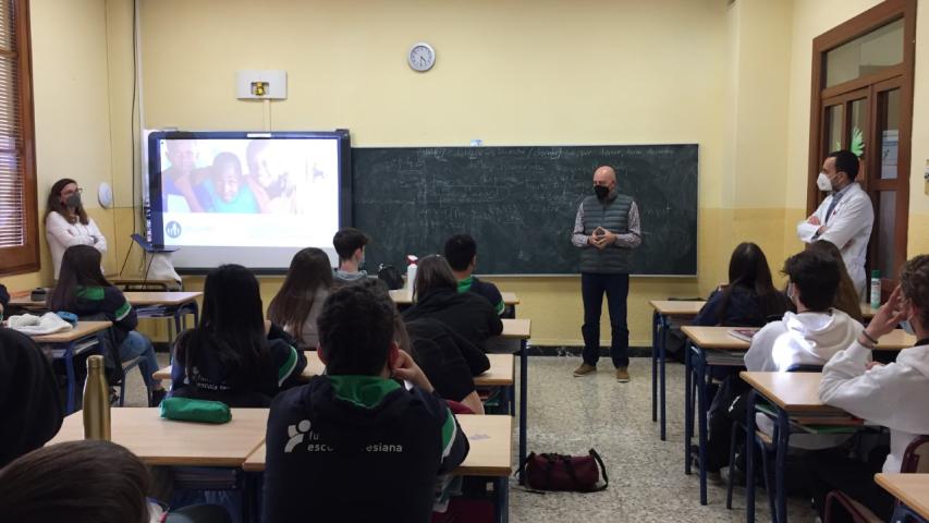 Charla en Colegio Teresianas de Tarragona
