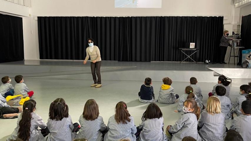Cuentacuentos en Escola Isabel Besora de Reus