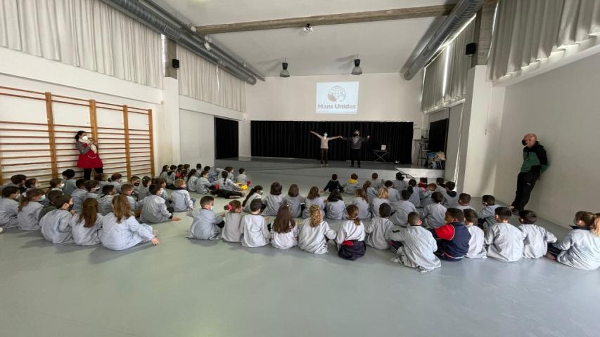 Cuentacuentos en Escola Isabel Besora de Reus